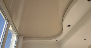 Натяжной потолок на балкон Ишимбай, цена 6273 руб.