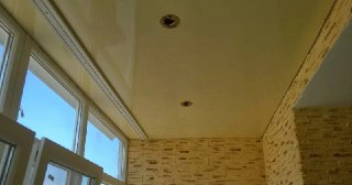 Натяжной потолок на балкон Ишимбай, цена 6273 руб.
